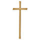 Cruz de parede em bronze espessa para exterior s1