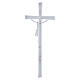 White Enamel Wall Crucifix for Outdoor Use s6
