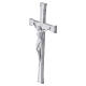 Cruz con Cristo de pared acabado mármol Carrara moderno s3