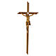 Cruzcon Cristo de pared  de bronce para exterior 40x15 cm s1