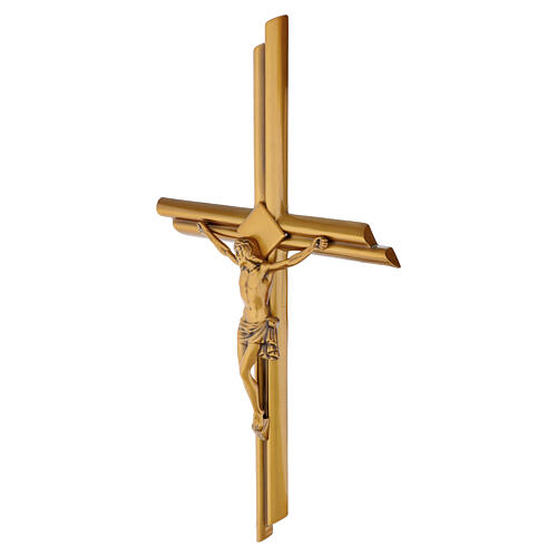 Crucifijo para exterior bronceado moderno 5