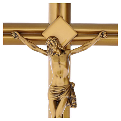 Crucifixo bronzeado moderno para exterior 3