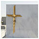 Modern bronze outdoor crucifix cross s4