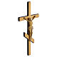 Outdoor bronzed Orthodox Crucifix 20x11 cm s3