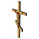 Outdoor bronzed Orthodox Crucifix 20x11 cm s4
