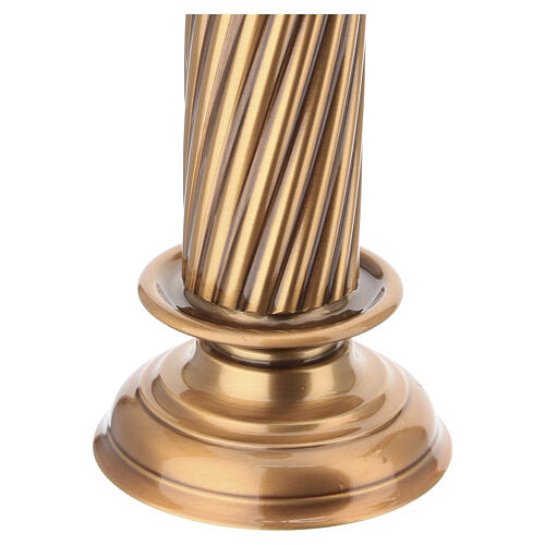 Candelero funerario columna acanalada 30 cm 4