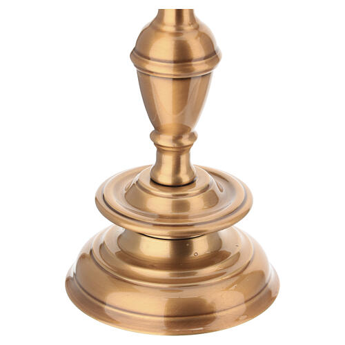 Candelero funerario perfilado clásico 25 cm 4