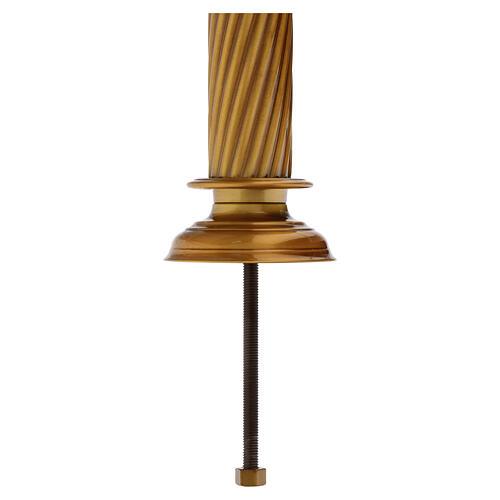 Colonne funéraire pour chaîne finition bronze 6