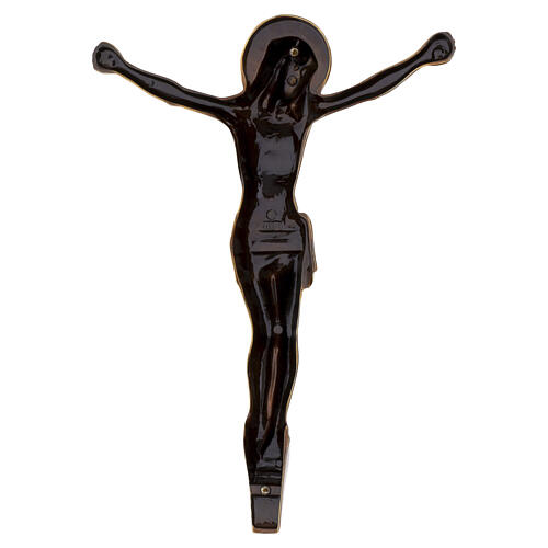 Crucifijo para exterior acabado bronce 5