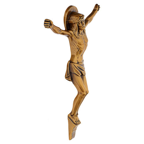 Crucifix d'extérieur finition bronze 3