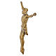 Outdoor wall-mounted Christ, bronze finish, 3.5x2.5 in s3