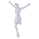Wall Cross with Christ with Outstretched Arms Carrara Marble-Effect Finish s3