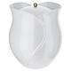 Pearl White Cremation Urn, 20 cm s1