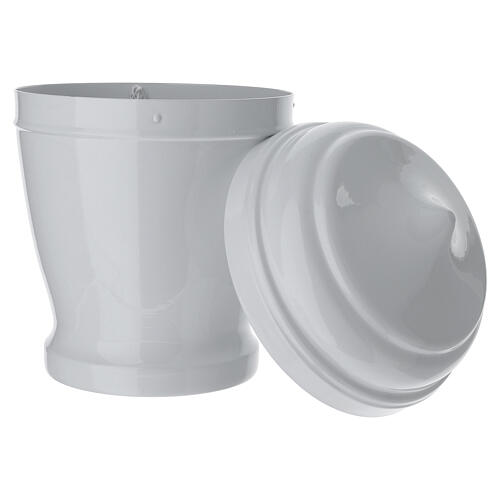 Urne cinéraire classique en cuivre blanc 4,5 litres 4