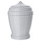 Urna cinerária clássica em cobre branco 4,5 litros s1