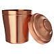 Cremation urn in natural copper, 4.5 litres capacity s3