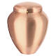 Cinerary urn in natural copper finish, 10 in s3