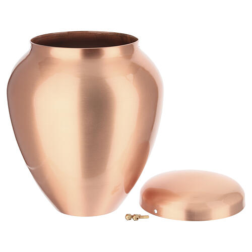 Natural Copper Cremation Urn, 25 cm 4