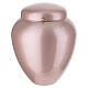 Pink Metallized Aluminum Cremation Urn, 25 cm s3