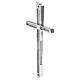 Cruz acero inox esmaltes blancos moderna para exterior s3