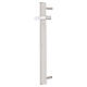 Wall-mounted steel cross with linear profile s3