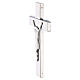 Steel Wall cross with integrated figure of Christ s3