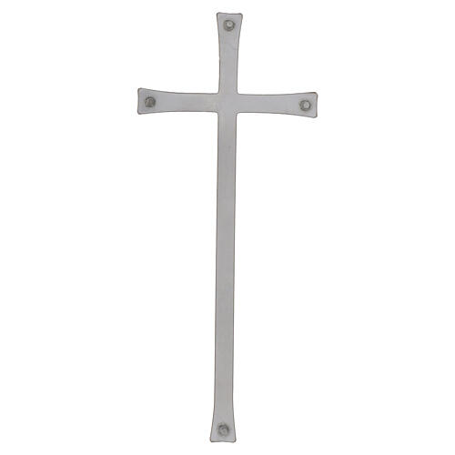 Cruz de aço fosco para parede externa 4