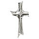 Polished Modern Stainless Steel Wall Cross for Outdoor Use, 20x9 cm s1