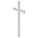 Glossy white porcelain wall cross for outdoor use s3