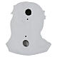 Funerary Christ wall plaque in white porcelain s5