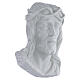 White Porcelain Christ Wall Plaque for Outdoor Use s4