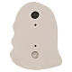 Beige Porcelain Virgin Face Wall Plaque for Outdoor Use s4