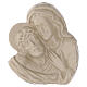 Plaque murale Pietà en porcelaine beige pour EXTÉRIEUR s1