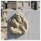 Beige Porcelain Pieta Wall Plaque for Outdoor Use s2