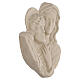 Beige Porcelain Pieta Wall Plaque for Outdoor Use s4