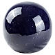 Urna funeraria sferica decorazione blu notte s1