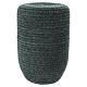 Urna na prochy InCorda Velvet, wykończenie z zielonego weluru, 26×12 cm, 5 litrów s1