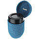 Urne cinéraire InCorda, gamme Velvet bleu turquoise avec housse en velours s4