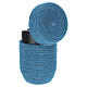 Urne cinéraire InCorda, gamme Velvet bleu turquoise avec housse en velours s5