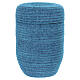 Urna funeraria InCorda linea Velvet azzurro con cover in velluto s1