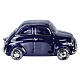 Urna cineraria auto d'epoca blu ceramica artistica s3