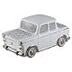 Automobile d'epoca grigio chiaro urna cineraria ceramica artistica s1