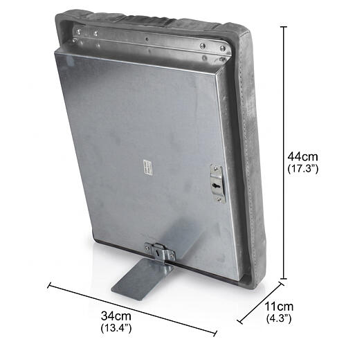 Urna cinera com porta-fotografias e decoração de fios prateados, em cerâmica artística 3