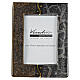 Double-decor ceramic photo-frame for 4x6 in photographs s1
