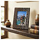 Cadre photo en céramique à double décor 10x15 cm s2