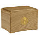 Urna Maria in preghiera legno rovere linea Dona 20x25x20 cm s1