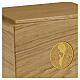 Urna Maria in preghiera legno rovere linea Dona 20x25x20 cm s3