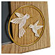 Canto Eterno photo frame, Dona range, oak wood with bird decoration, for 6x4 in photo s2