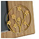 Portarretrato Liberty madera roble línea Dona motivo floral foto 15x10 cm s2
