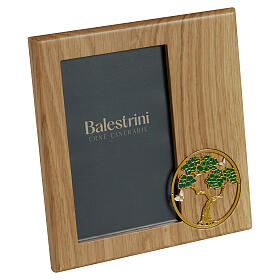 Bonsai photo frame, Dona range, oak wood, for 6x4 in photo